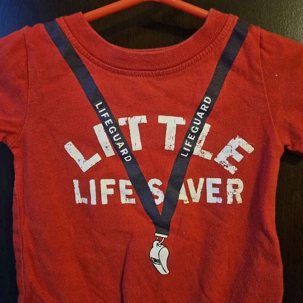 Koala Kids Red Baby Onesie 